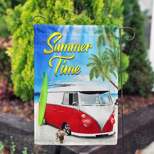 Beach Cruisin' Double Sided Garden Flag