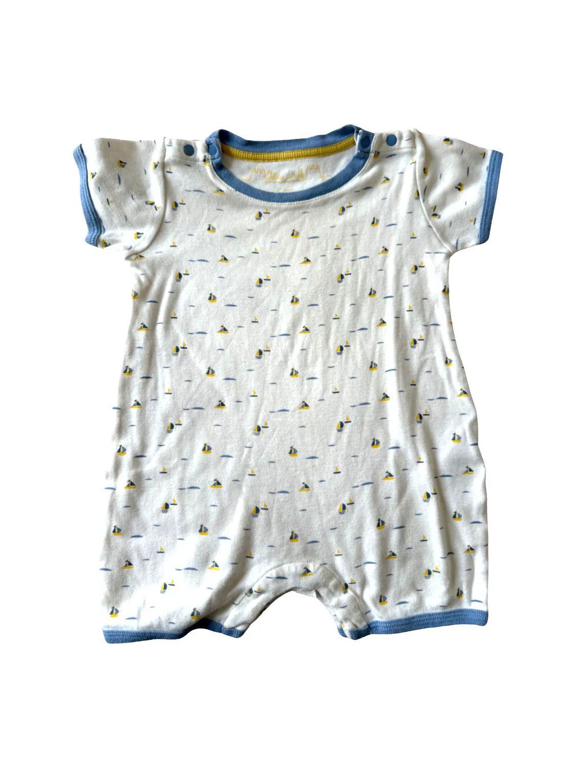 Château de Sable Short Sleeve Romper 6M