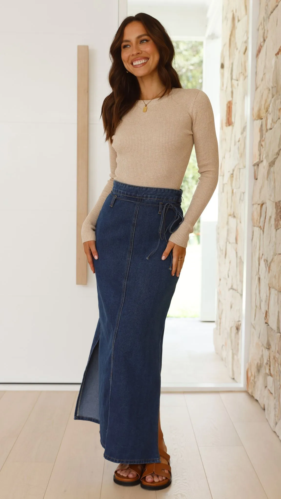 Classic LS Knit - Oat