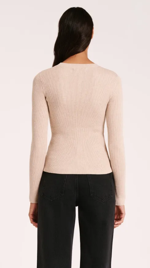 Classic LS Knit - Oat