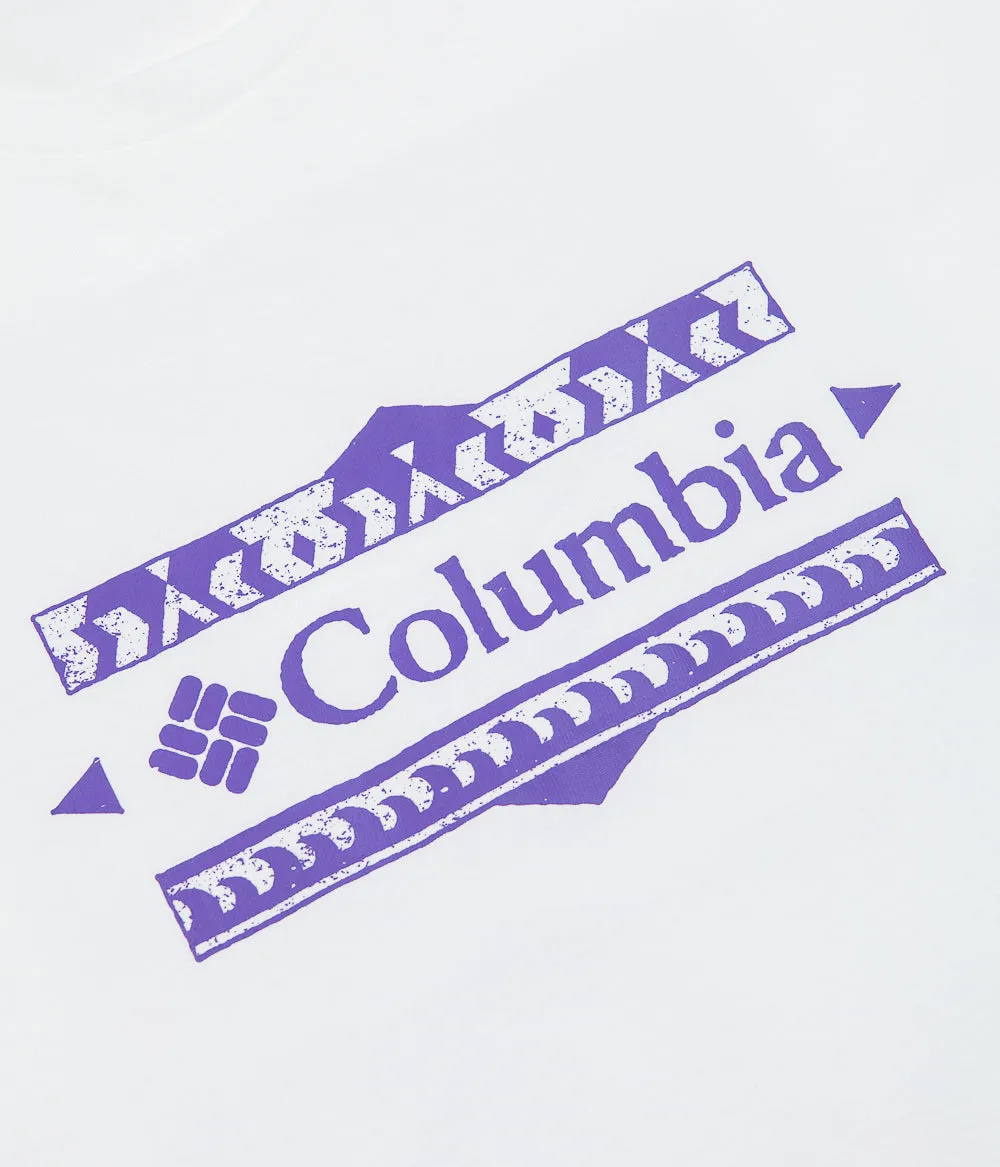 Columbia Explorers Canyon Back T-Shirt - White / Bordered Beauty Graphic