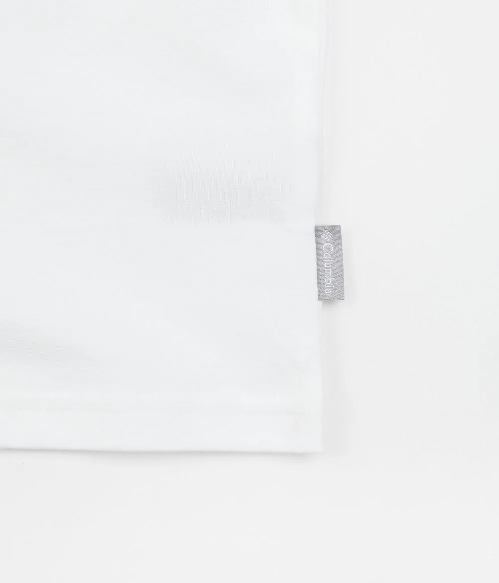 Columbia Explorers Canyon Back T-Shirt - White / Bordered Beauty Graphic