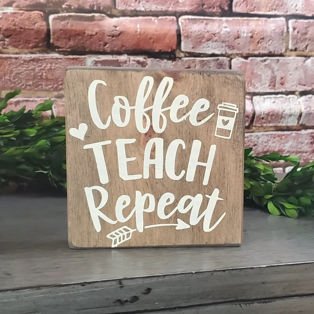 Decorative Wood Tiles | Teacher | 5 Styles
