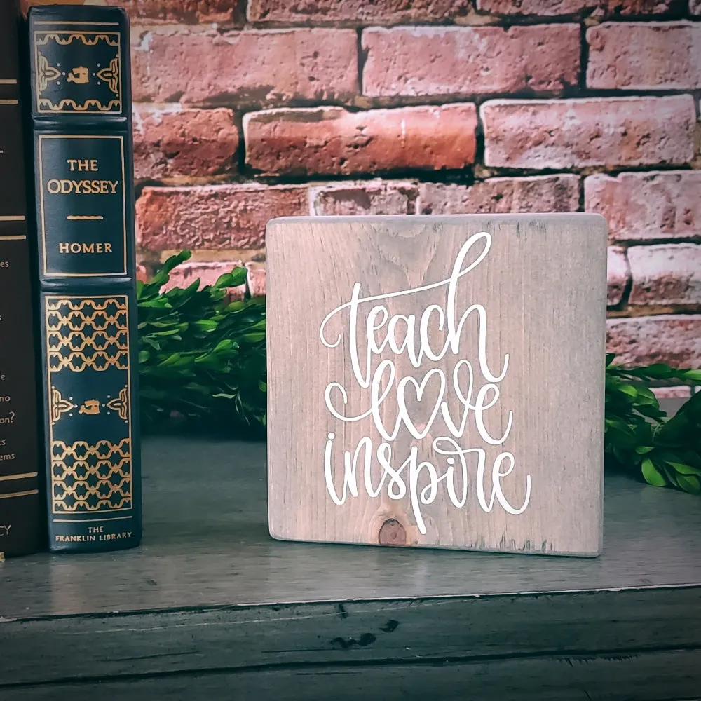 Decorative Wood Tiles | Teacher | 5 Styles