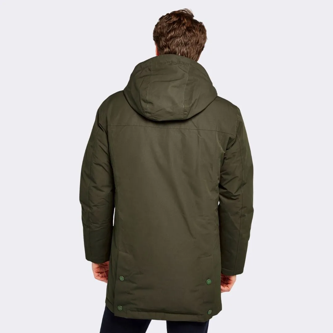 Dubarry Men's Urlingford Down Parka Jacket in Ivy
