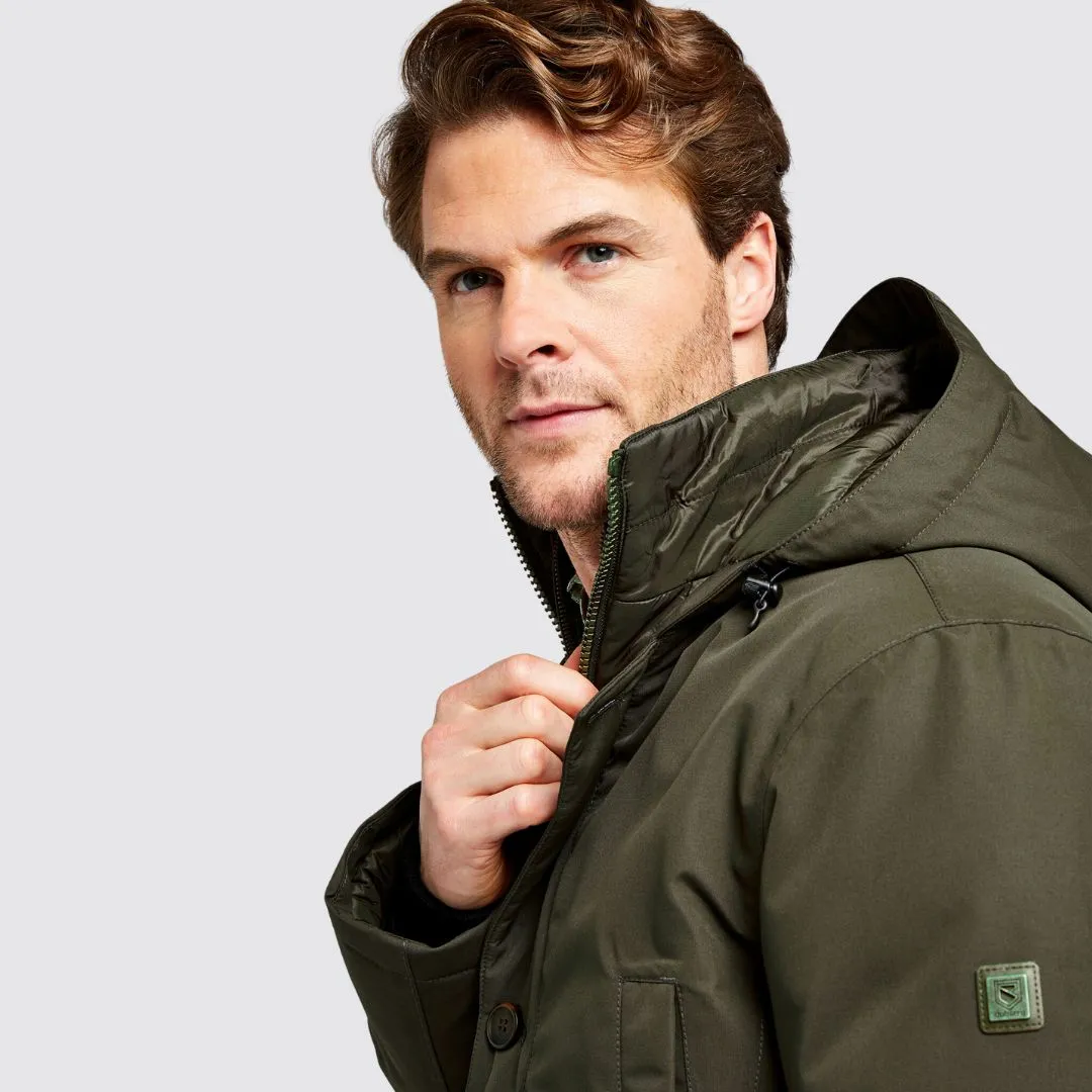 Dubarry Men's Urlingford Down Parka Jacket in Ivy