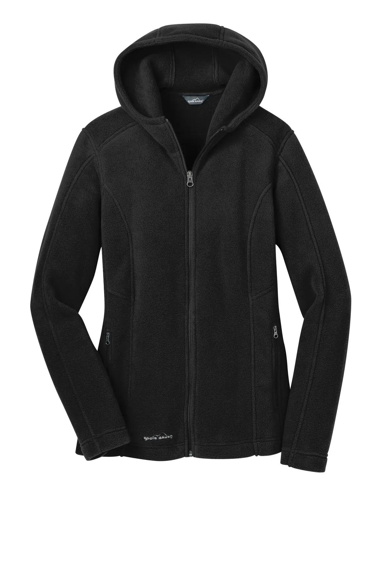 Eddie Bauer Ladies Hooded Full-Zip Fleece Jacket. EB206