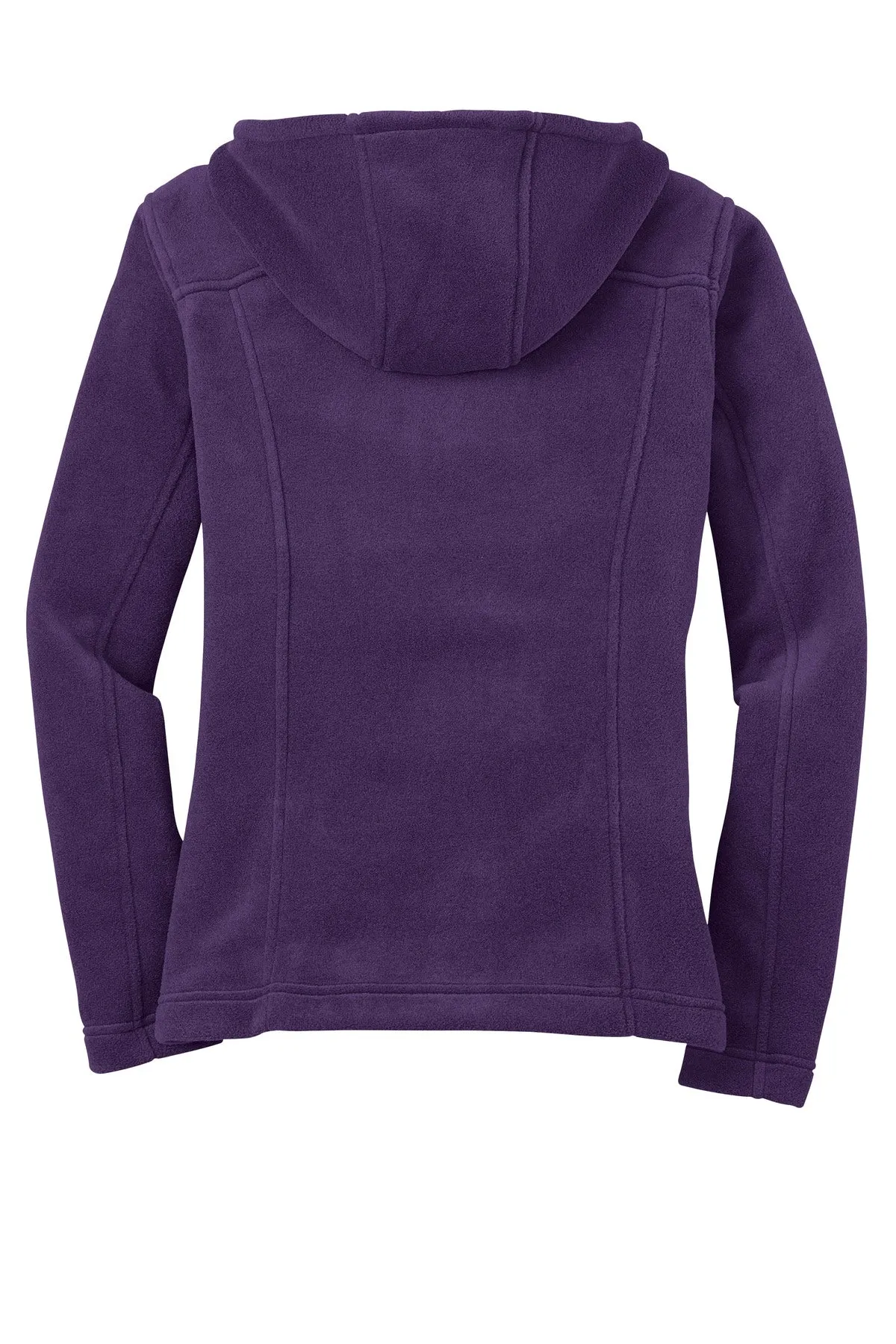Eddie Bauer Ladies Hooded Full-Zip Fleece Jacket. EB206