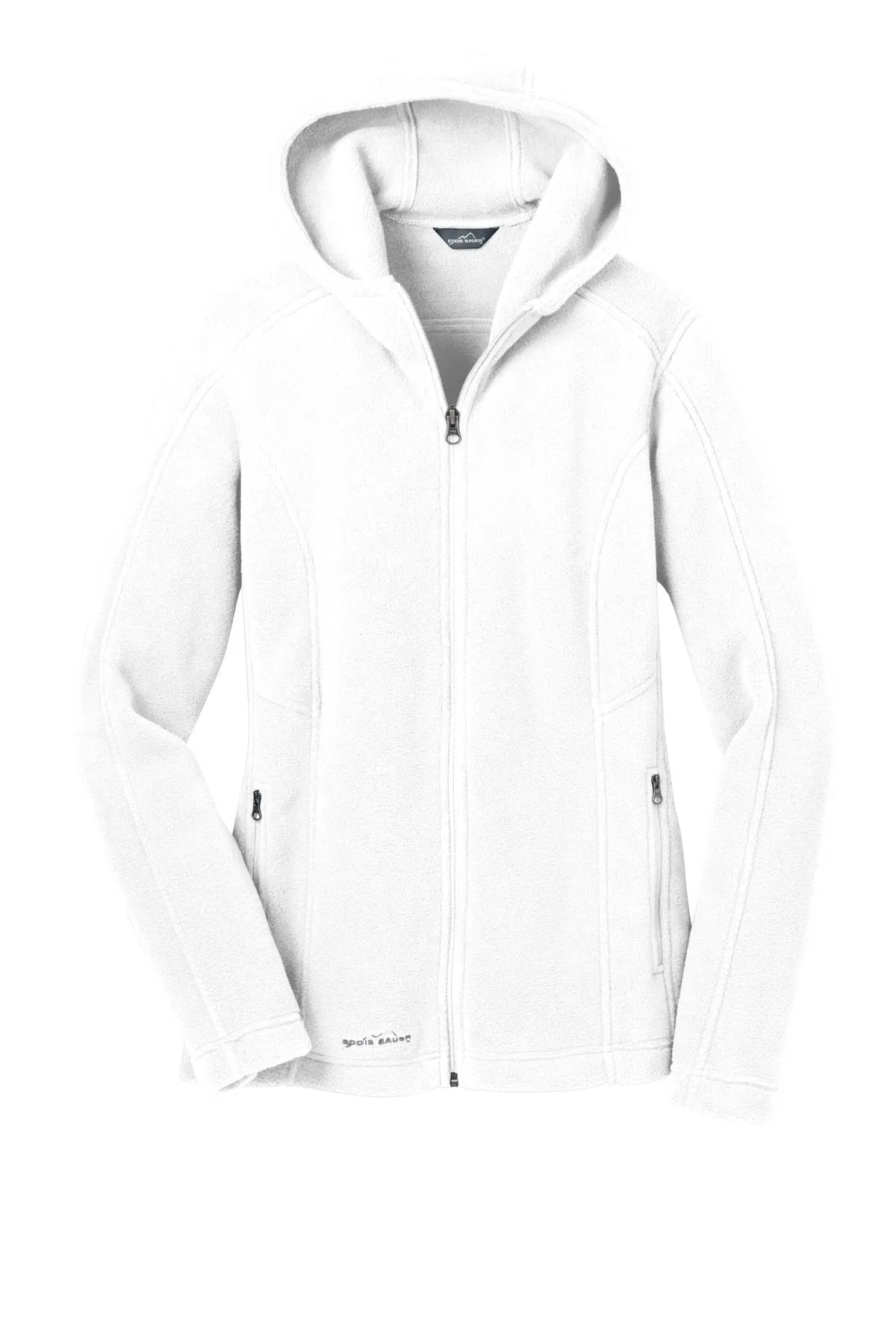Eddie Bauer Ladies Hooded Full-Zip Fleece Jacket. EB206