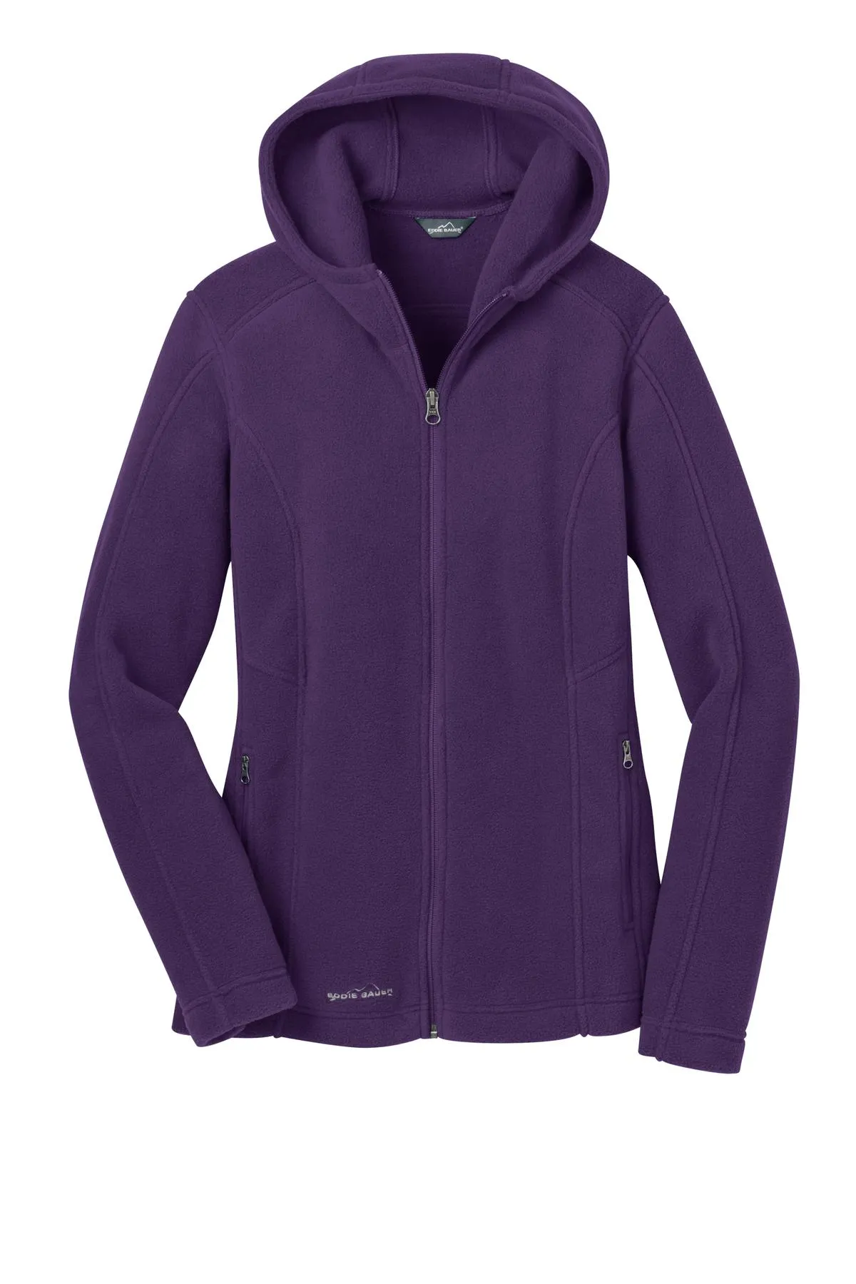 Eddie Bauer Ladies Hooded Full-Zip Fleece Jacket. EB206