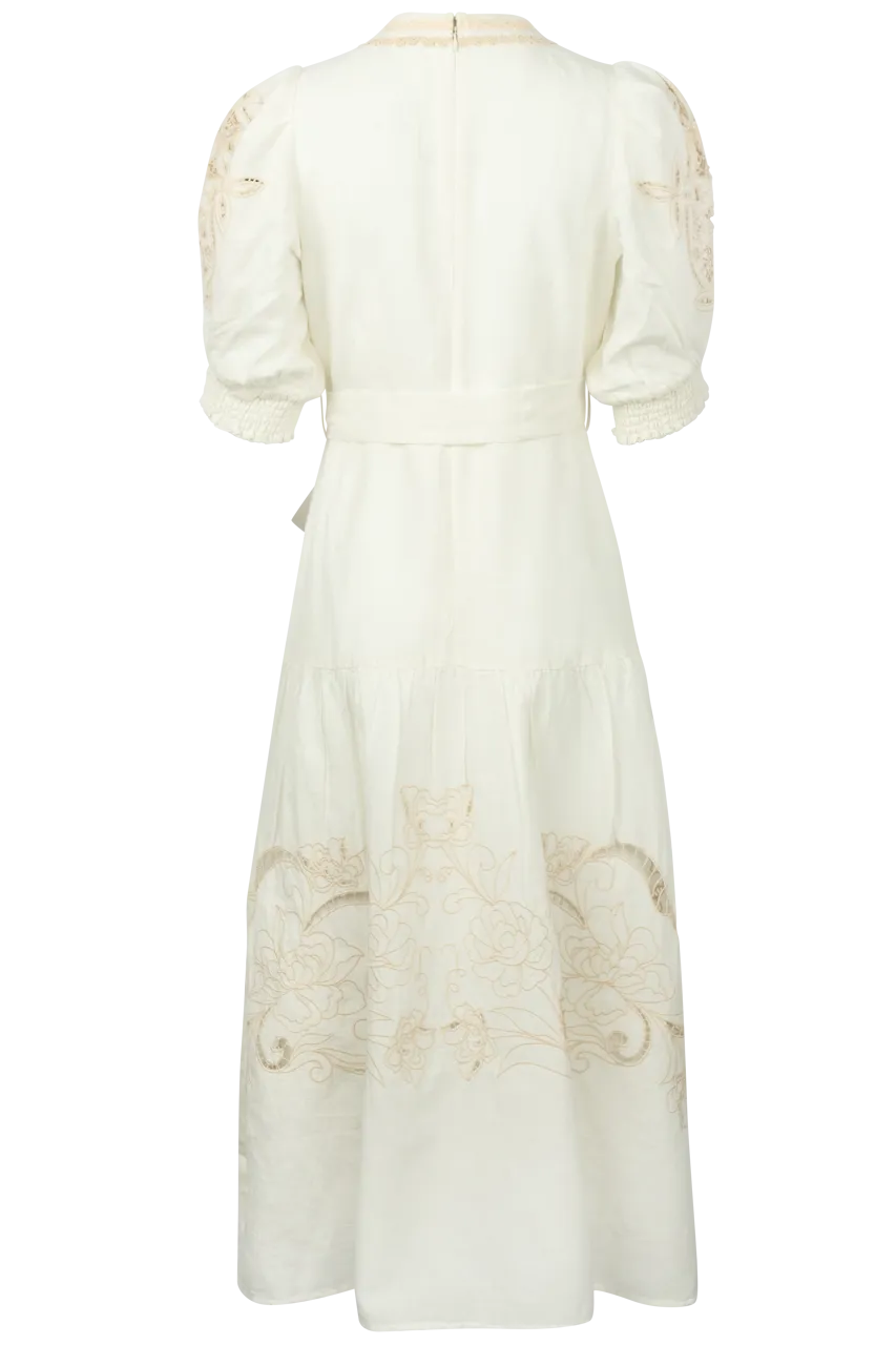 Hale Bob Ruth Linen Maxi Dress