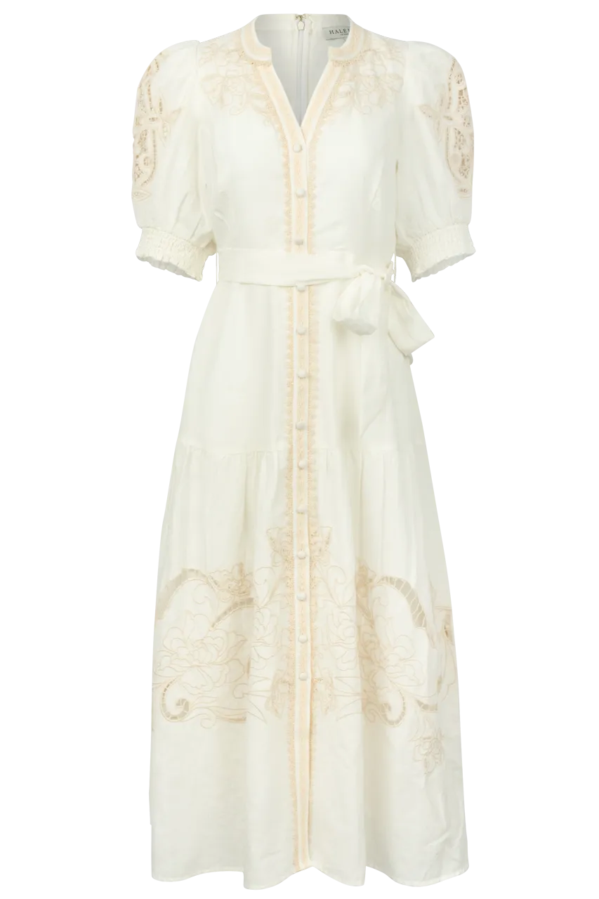 Hale Bob Ruth Linen Maxi Dress