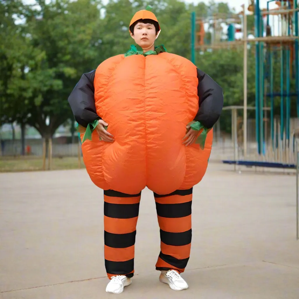 Inflatable Pumpkin Costume - Fun, Eye-Catching, Versatile
