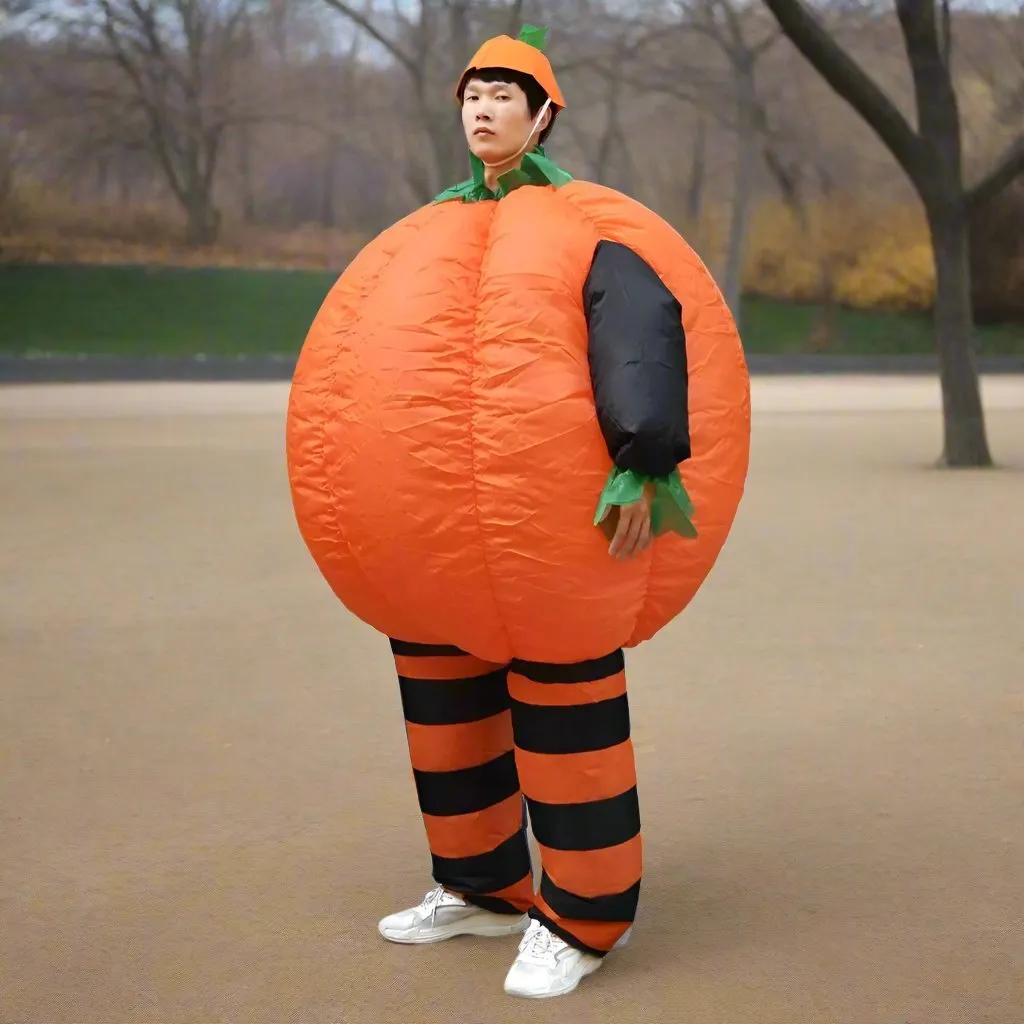 Inflatable Pumpkin Costume - Fun, Eye-Catching, Versatile