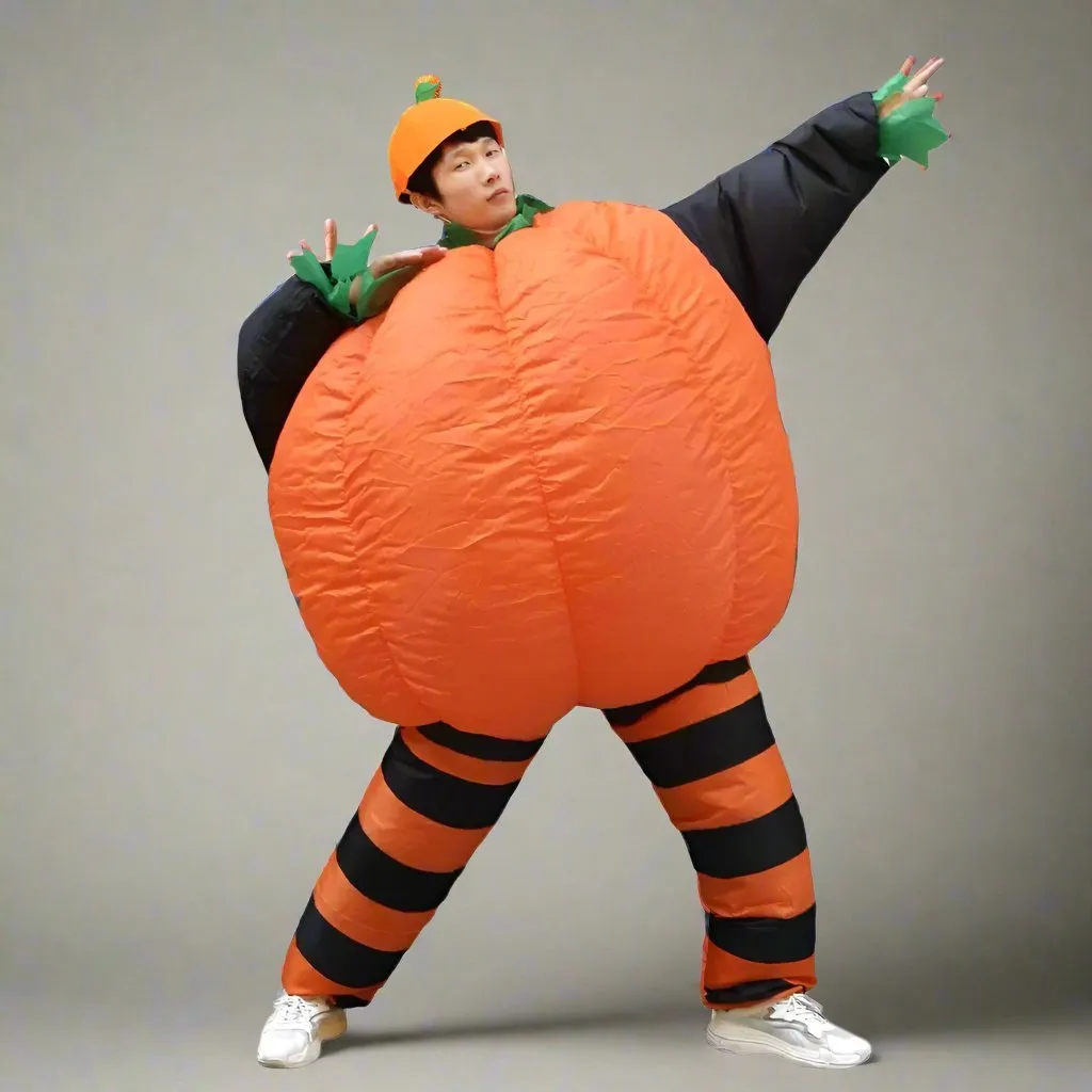 Inflatable Pumpkin Costume - Fun, Eye-Catching, Versatile