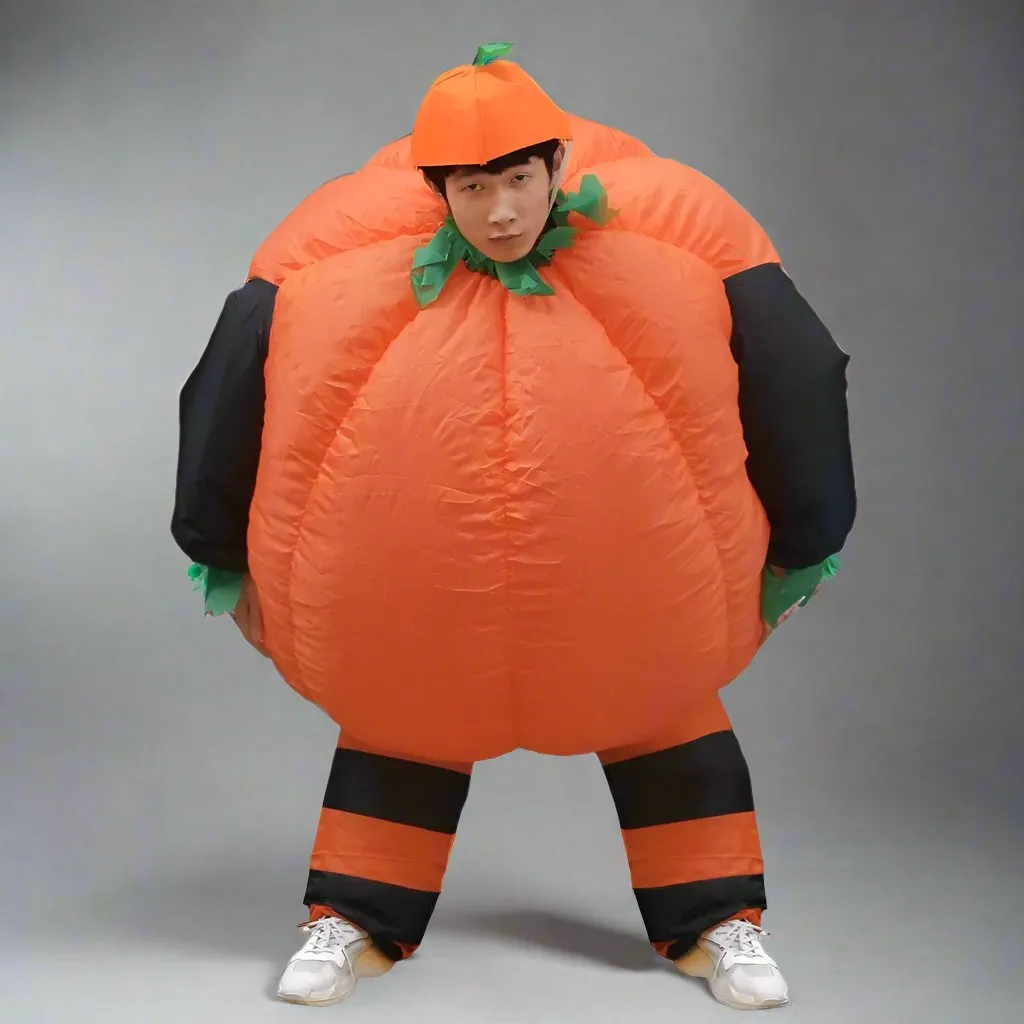 Inflatable Pumpkin Costume - Fun, Eye-Catching, Versatile