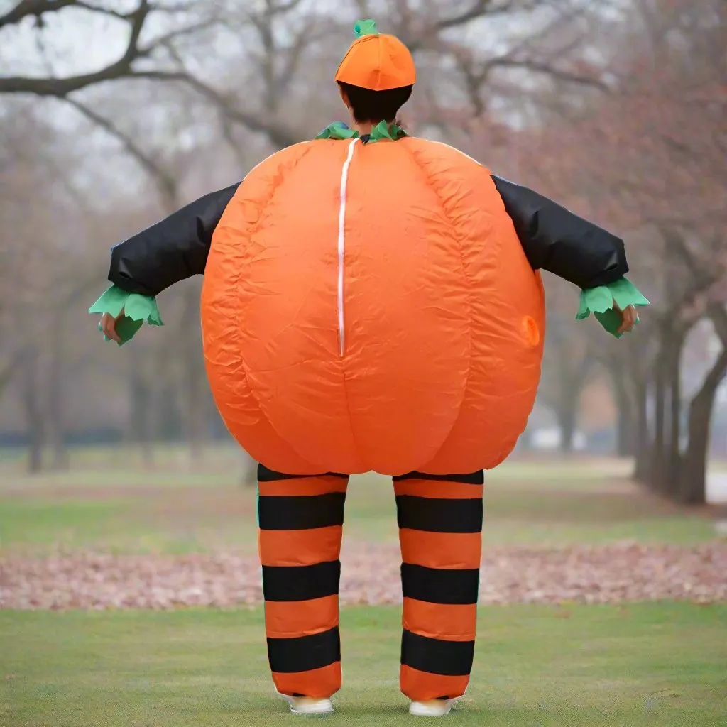 Inflatable Pumpkin Costume - Fun, Eye-Catching, Versatile