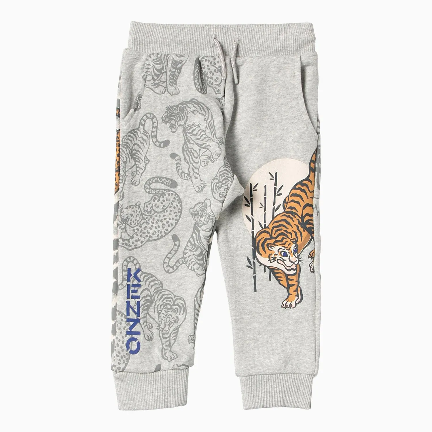 Kid's Tiger Print Cardigan Outfit