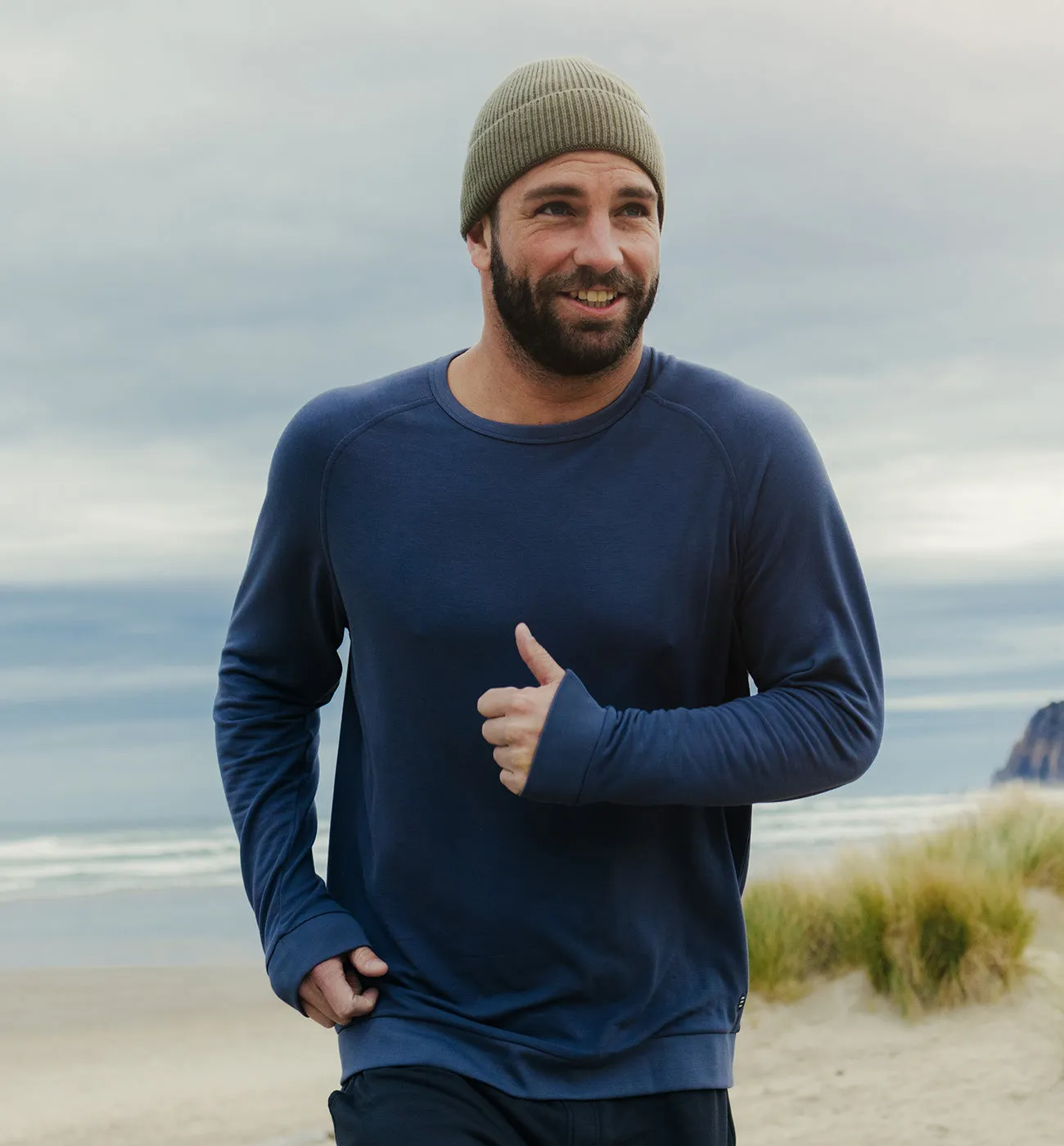 Knit Beanie - Storm Cloud