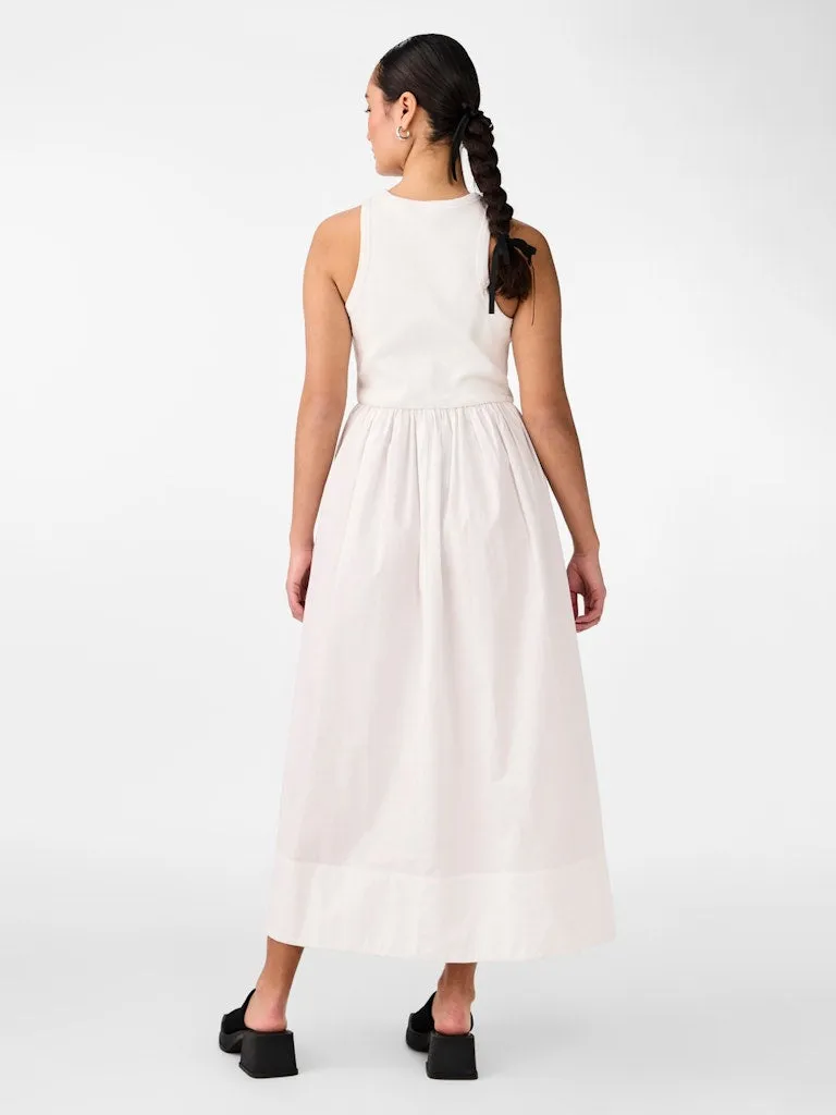 Miri Sleeveless Maxi Dress Star White