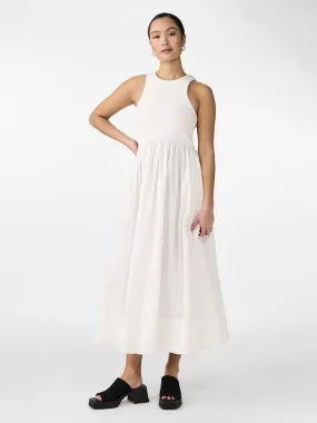 Miri Sleeveless Maxi Dress Star White