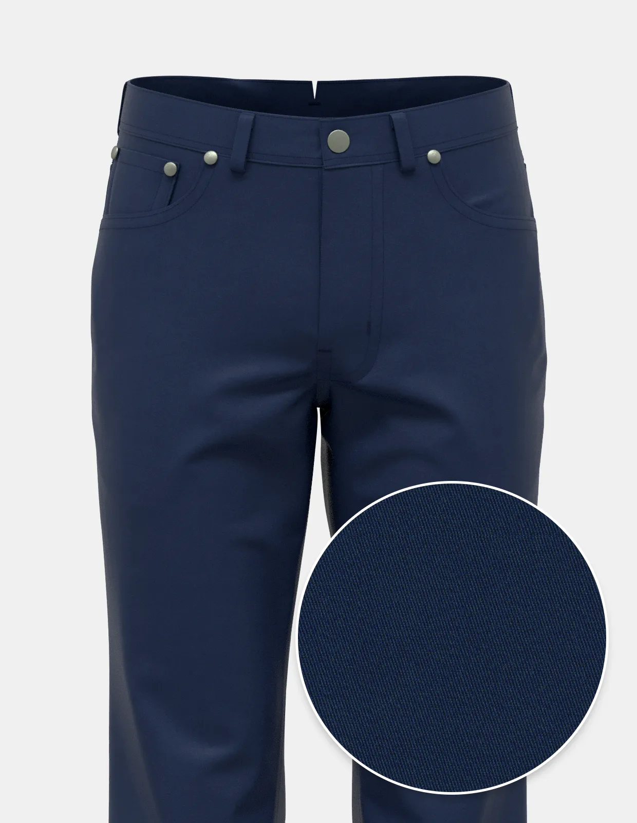 Navy Everyday Trouser | Five Pocket