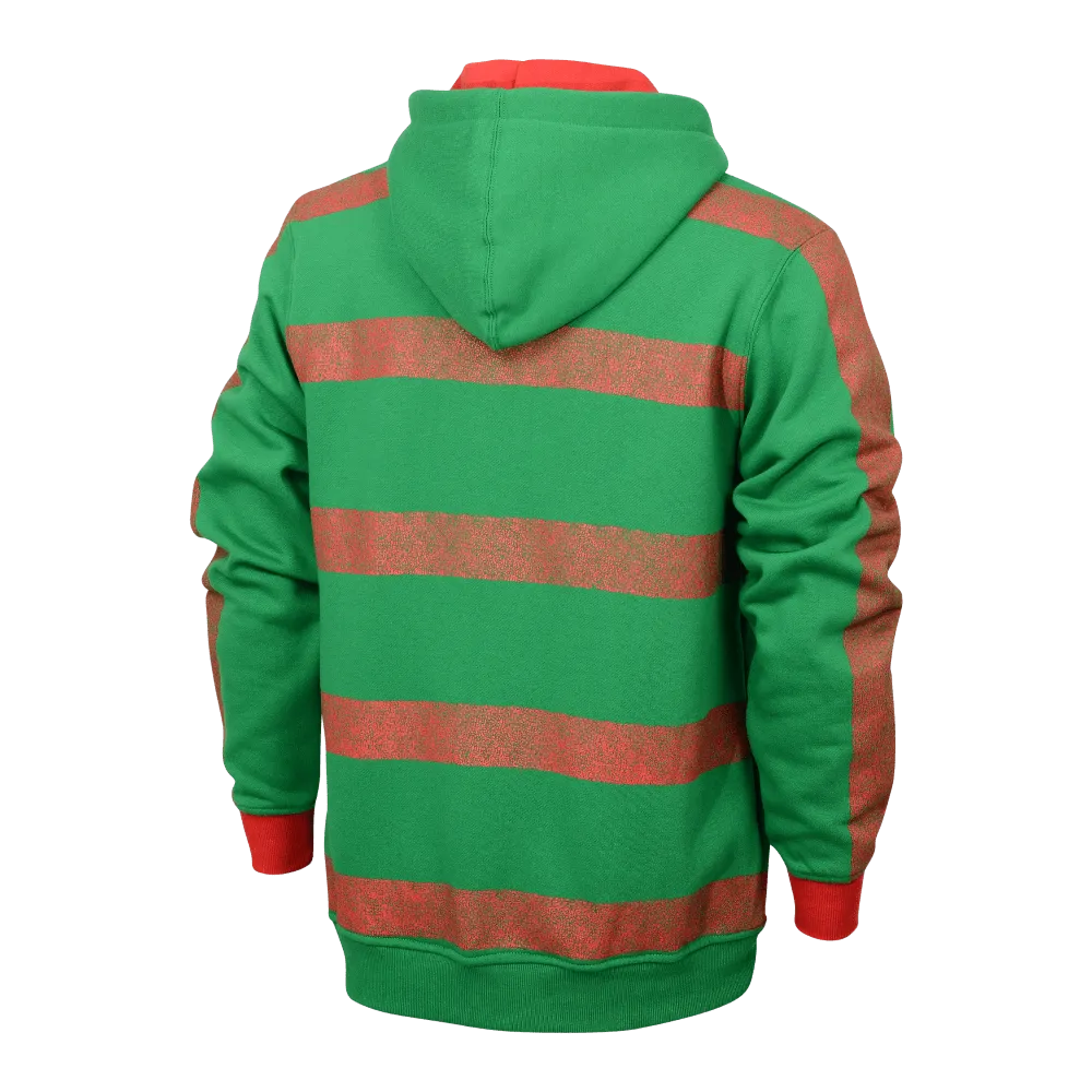 NRL Retro Zip Hoodie - South Sydney Rabbitohs - Full Zip - Fleece - Jacket