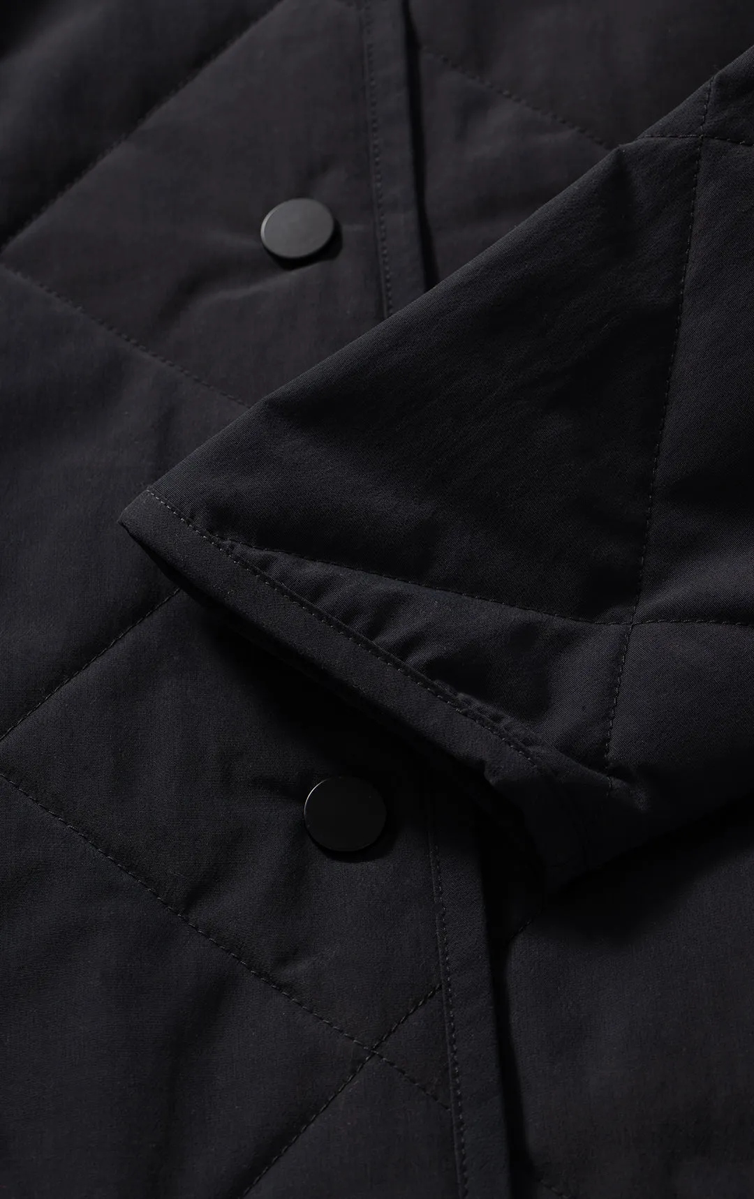 QUILTED PRIMALOFT CROPPED JACKET