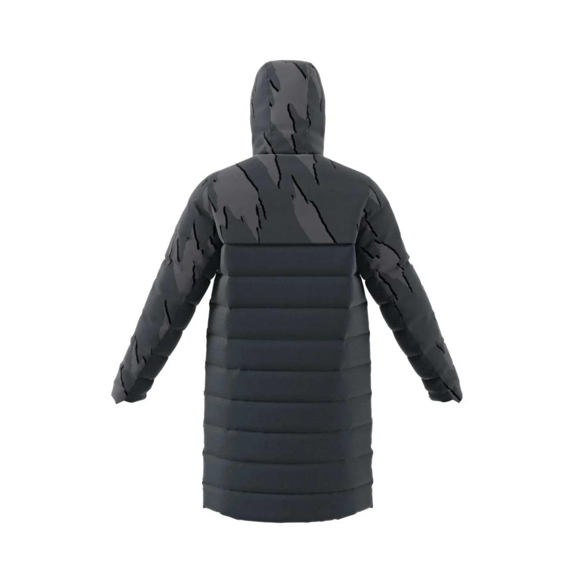 Real Madrid Mens SSP Down Coat - Grey