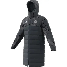Real Madrid Mens SSP Down Coat - Grey