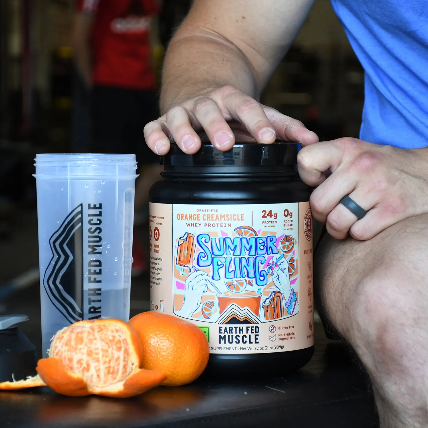 SEASONAL FLAVOR: Summer Fling Orange Creamsicle Grass-Fed Protein