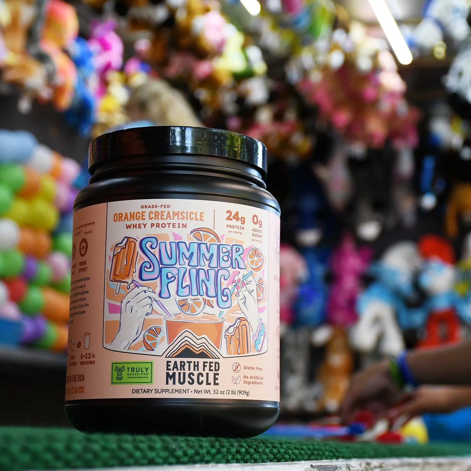 SEASONAL FLAVOR: Summer Fling Orange Creamsicle Grass-Fed Protein