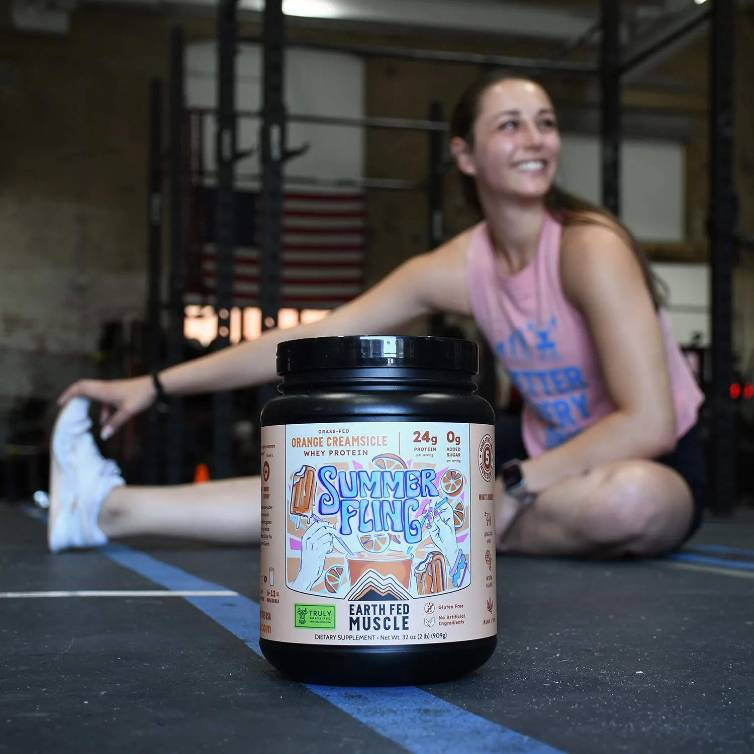 SEASONAL FLAVOR: Summer Fling Orange Creamsicle Grass-Fed Protein