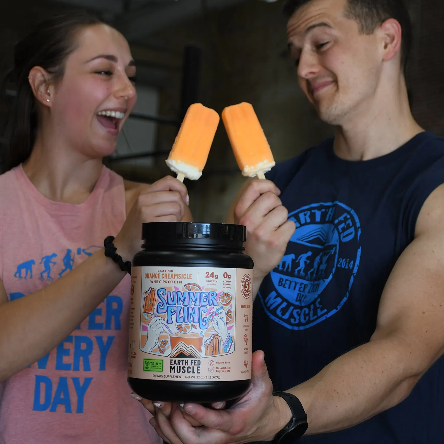 SEASONAL FLAVOR: Summer Fling Orange Creamsicle Grass-Fed Protein