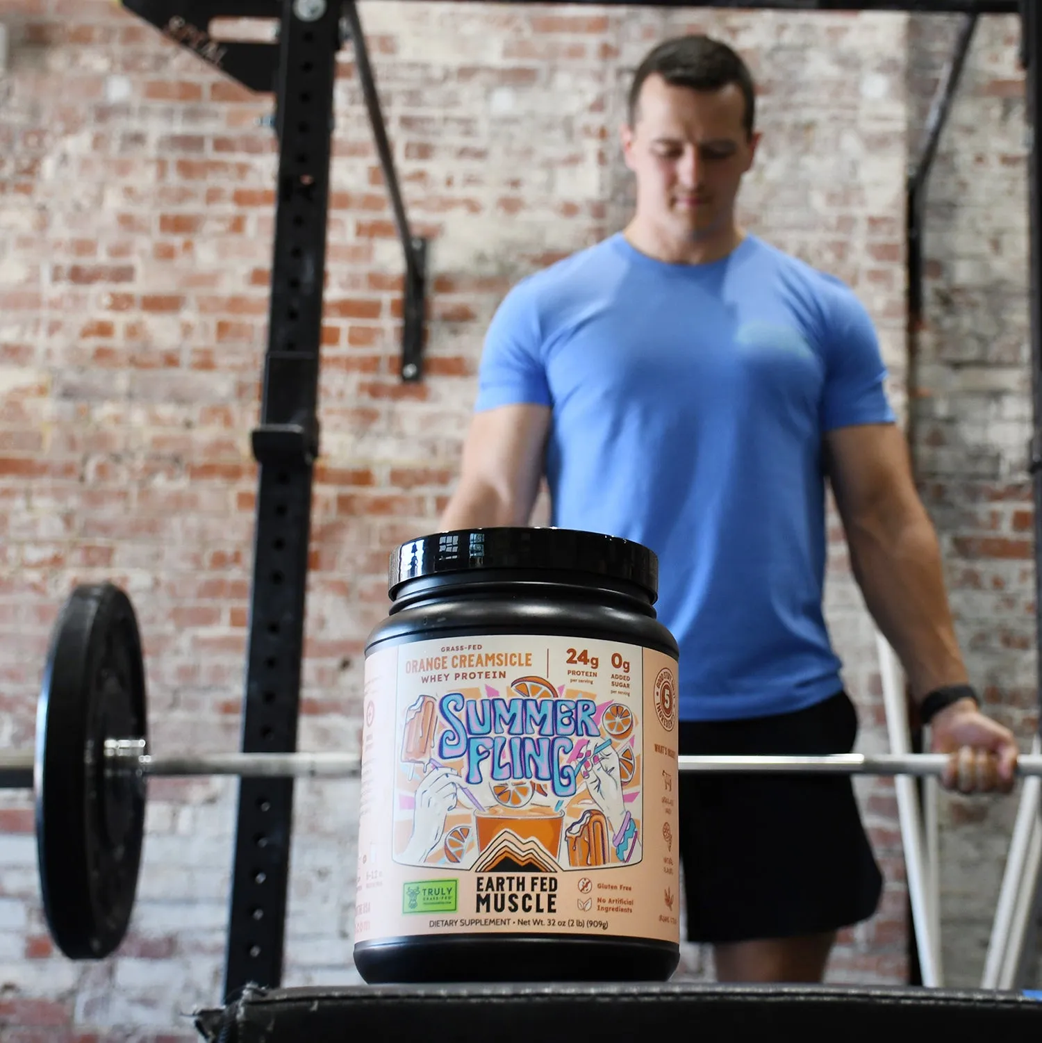 SEASONAL FLAVOR: Summer Fling Orange Creamsicle Grass-Fed Protein