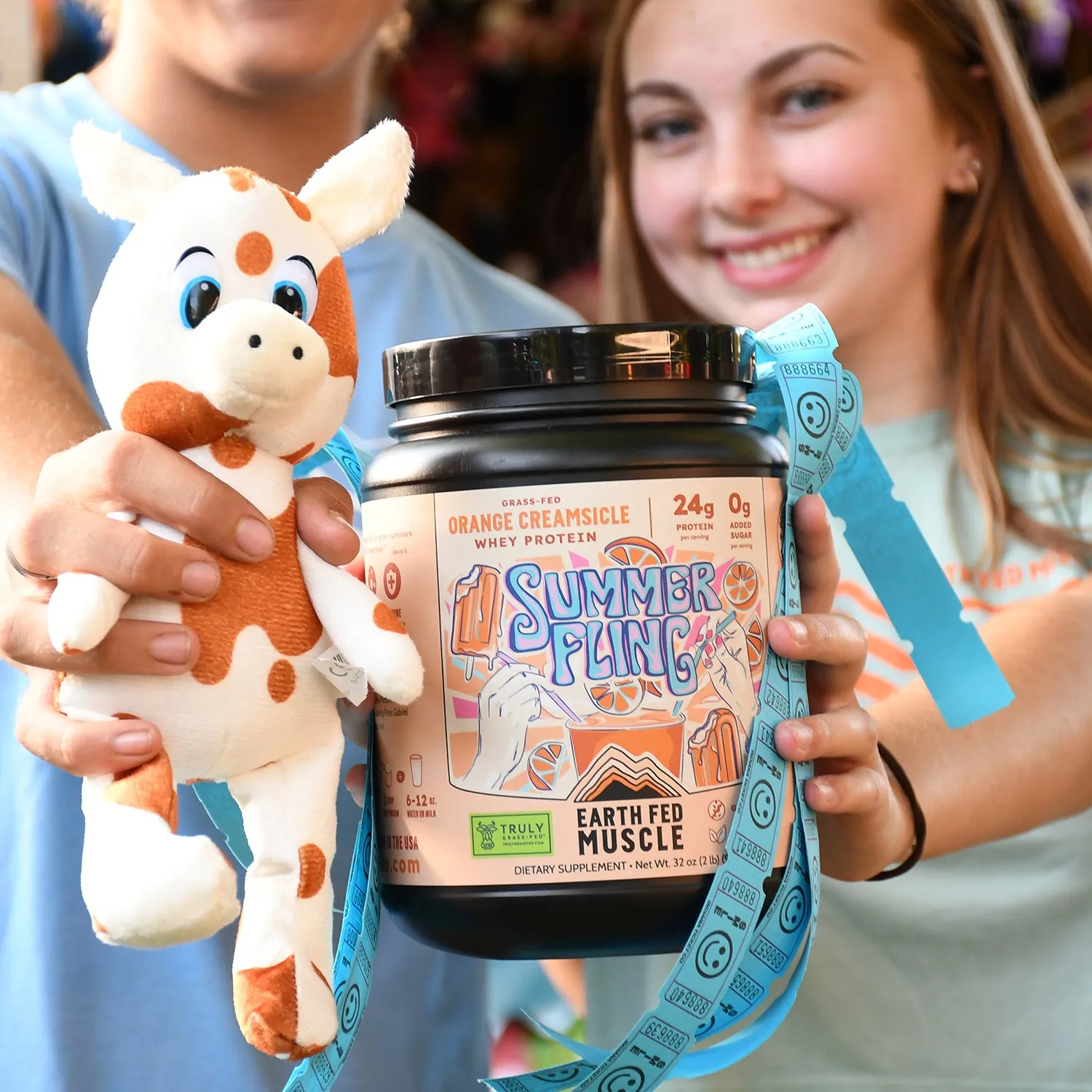 SEASONAL FLAVOR: Summer Fling Orange Creamsicle Grass-Fed Protein