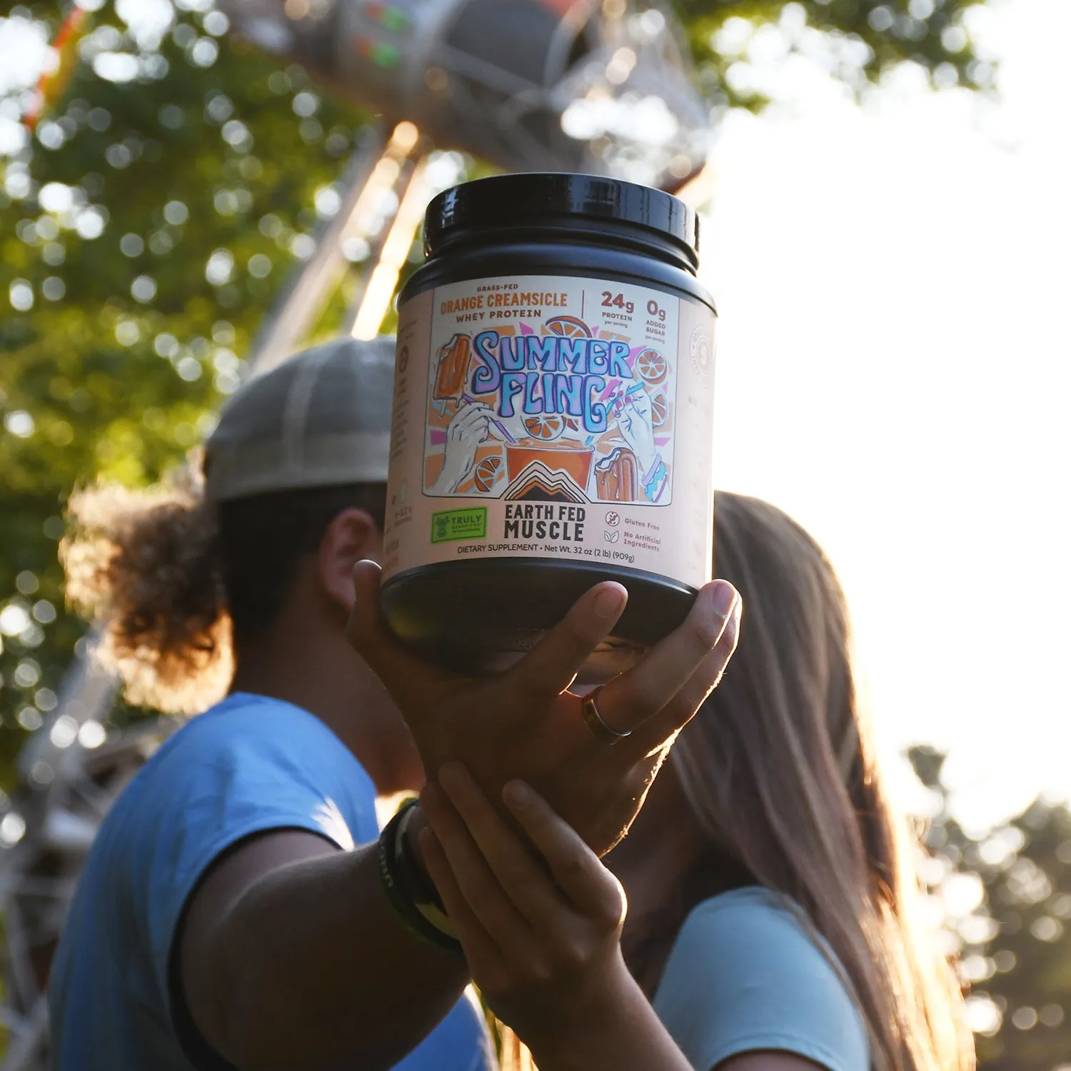 SEASONAL FLAVOR: Summer Fling Orange Creamsicle Grass-Fed Protein