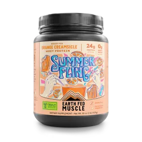 SEASONAL FLAVOR: Summer Fling Orange Creamsicle Grass-Fed Protein
