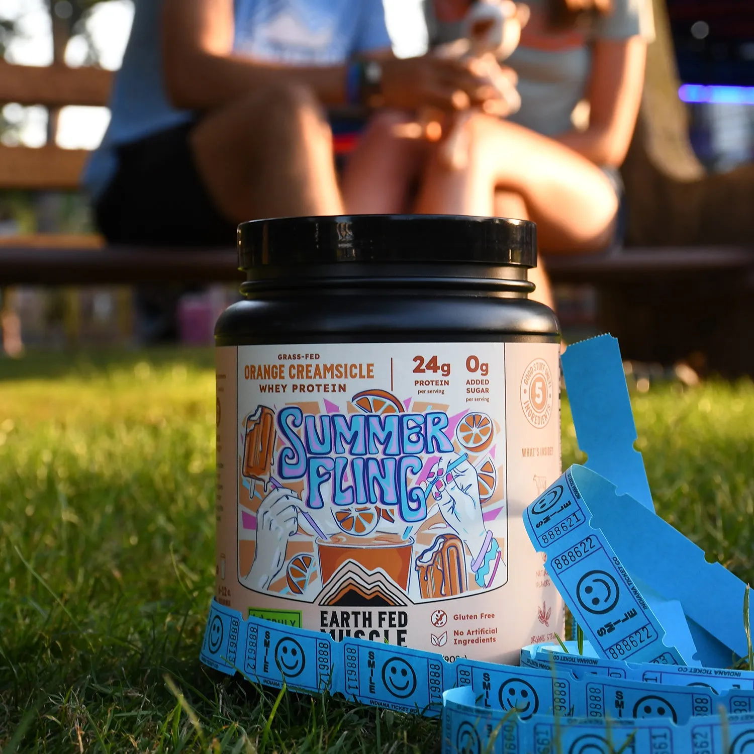 SEASONAL FLAVOR: Summer Fling Orange Creamsicle Grass-Fed Protein