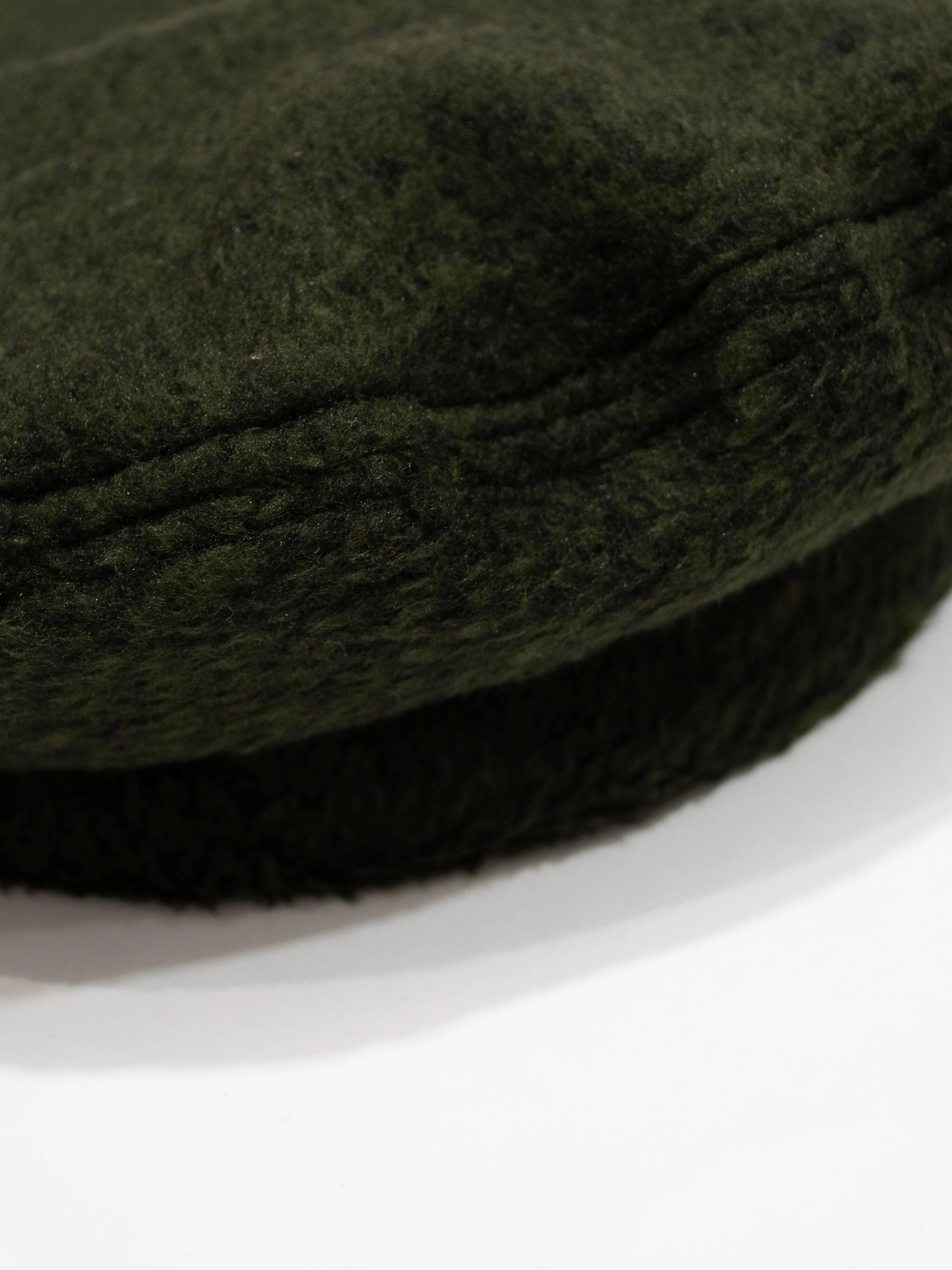 Shaggy Beret - Black Olive