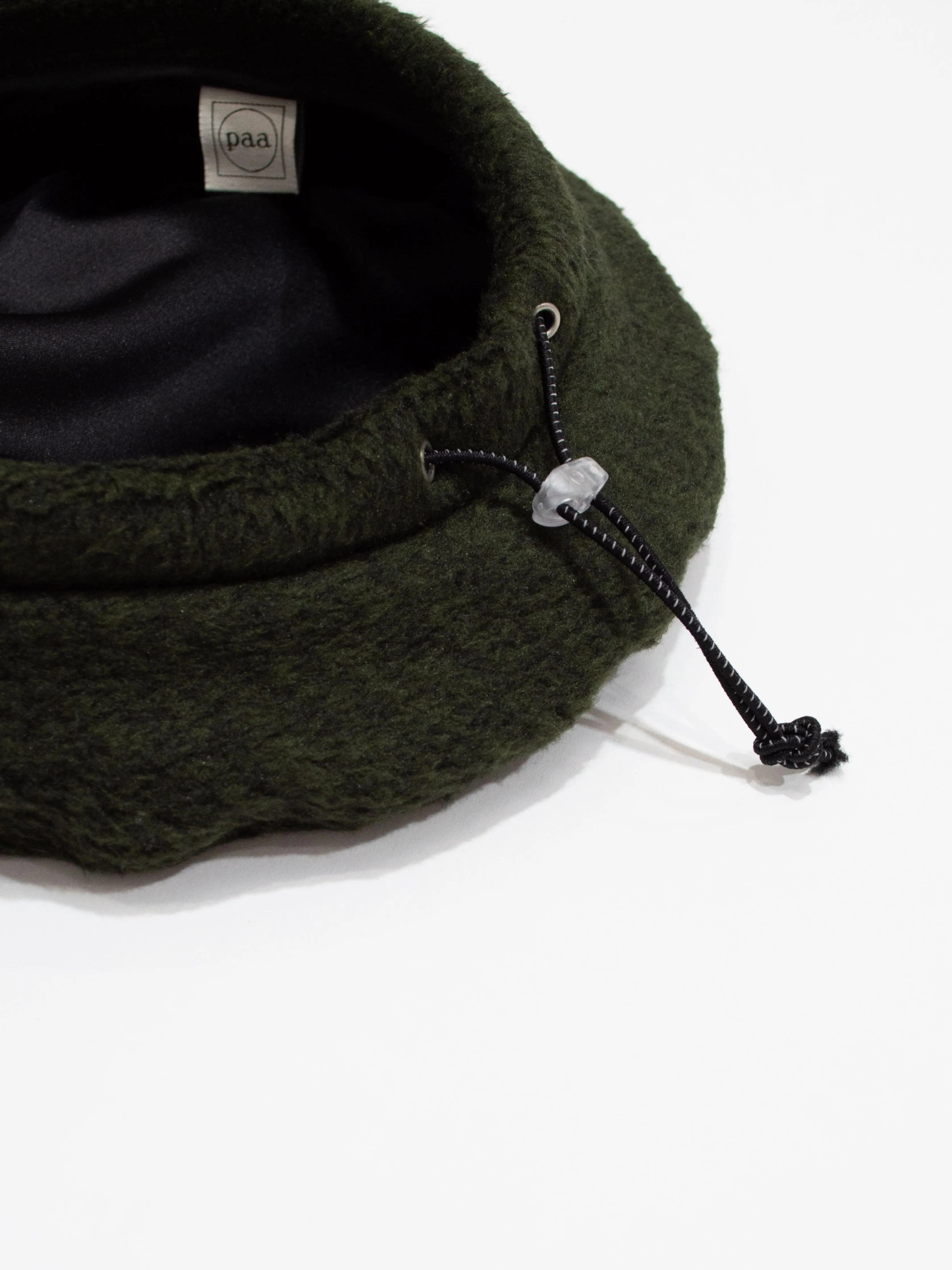 Shaggy Beret - Black Olive
