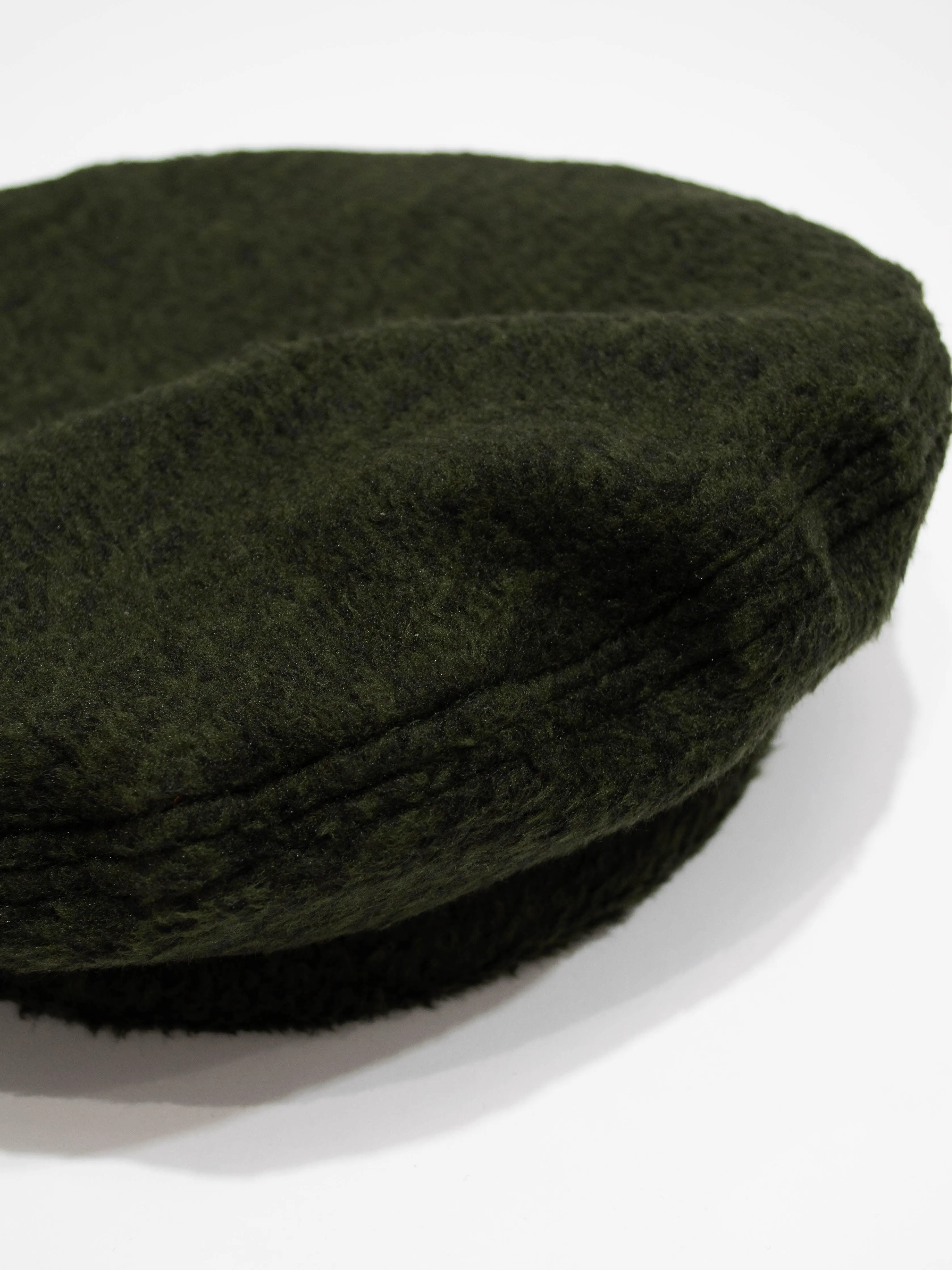Shaggy Beret - Black Olive