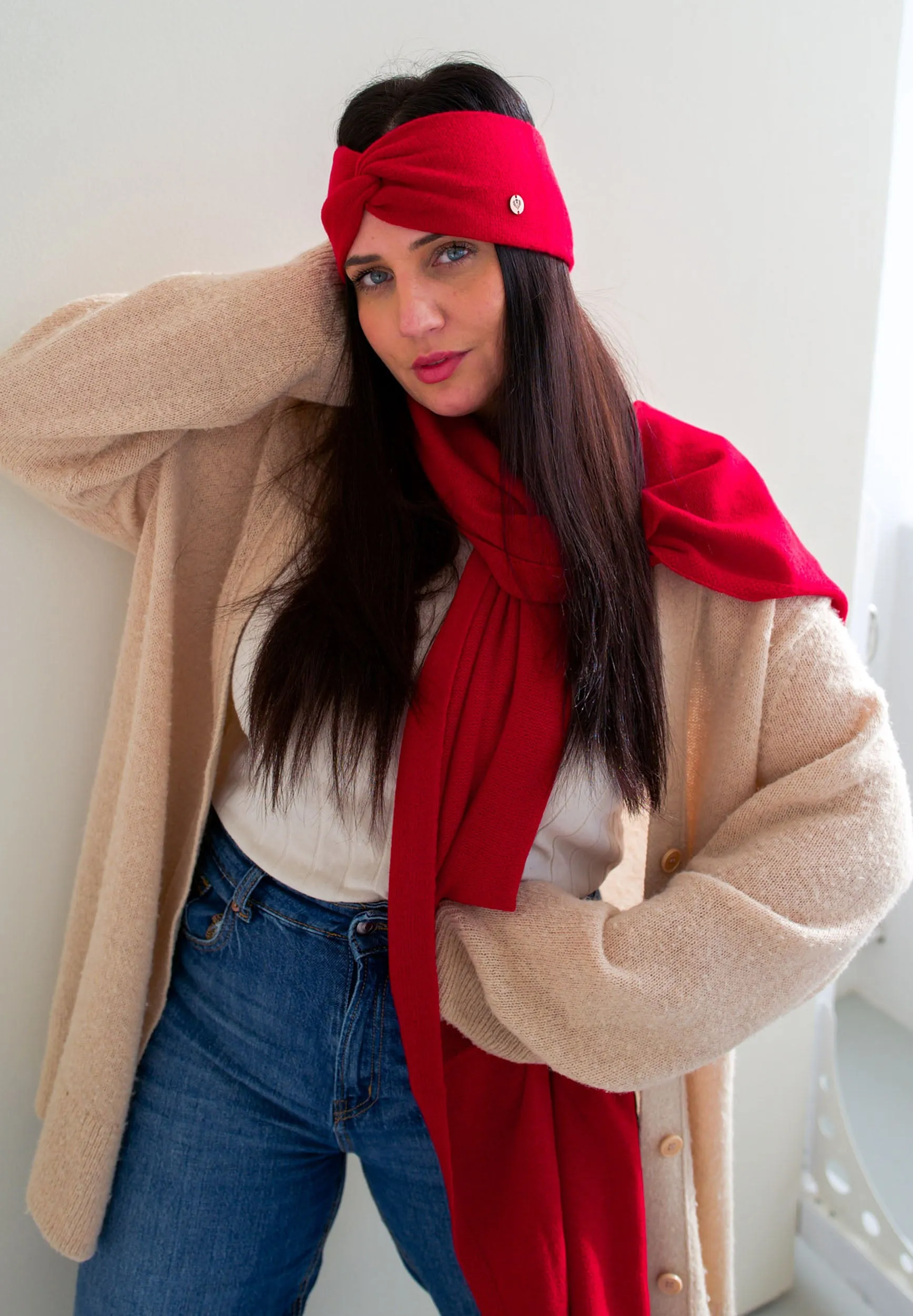 Signature Jersey Knit Cashmere Wrap