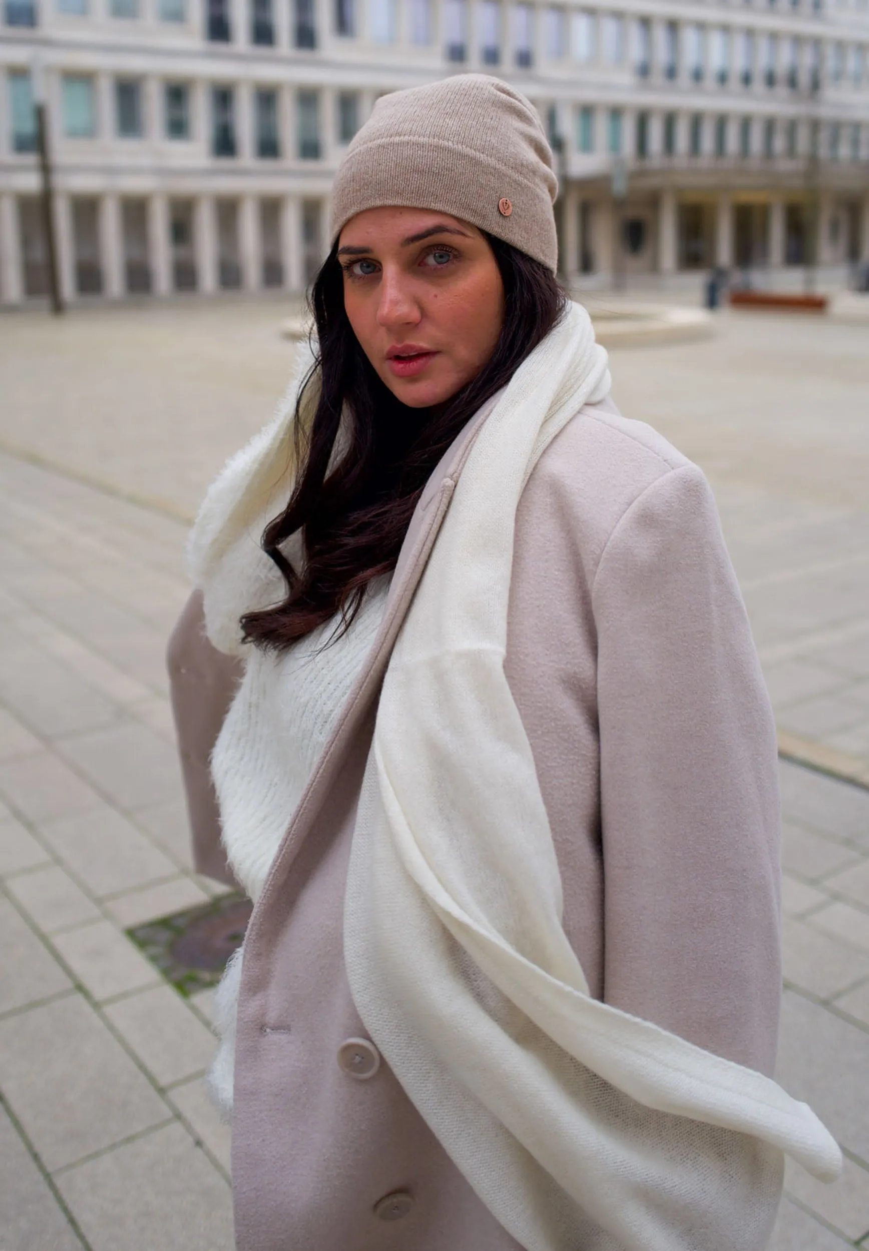 Signature Jersey Knit Cashmere Wrap
