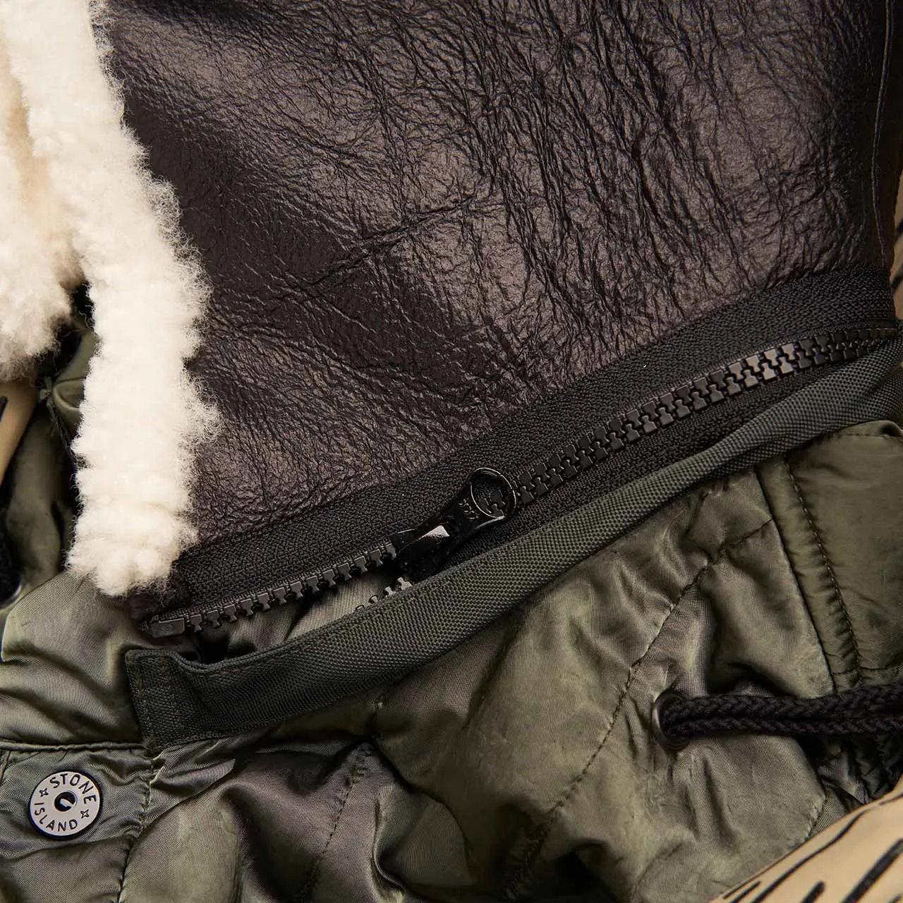 stone island parka (rain camo)