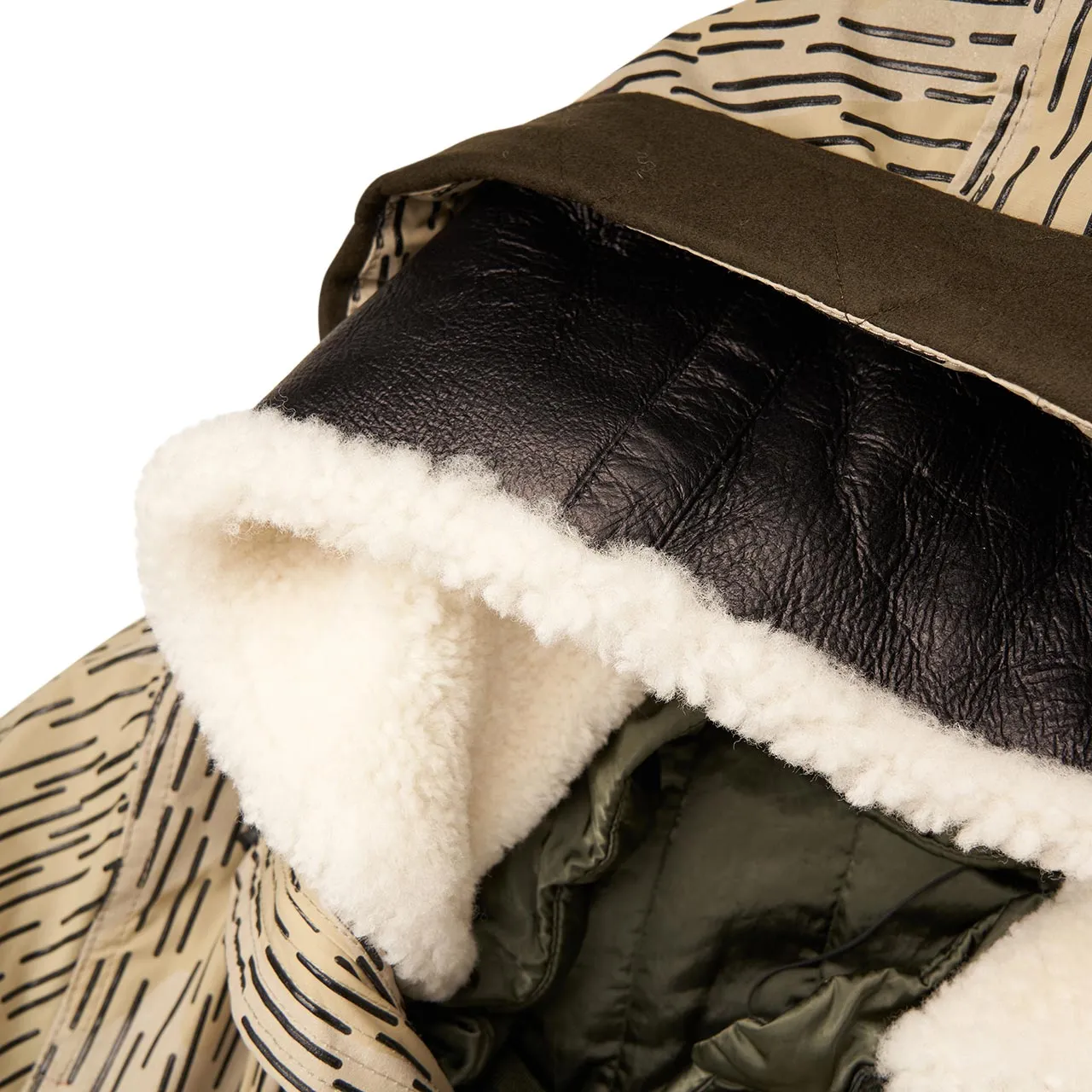 stone island parka (rain camo)