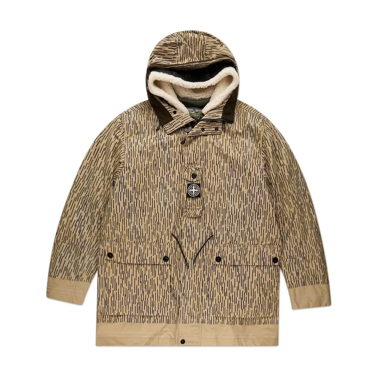 stone island parka (rain camo)