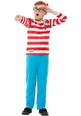 Where's Wally? Deluxe Child Costume