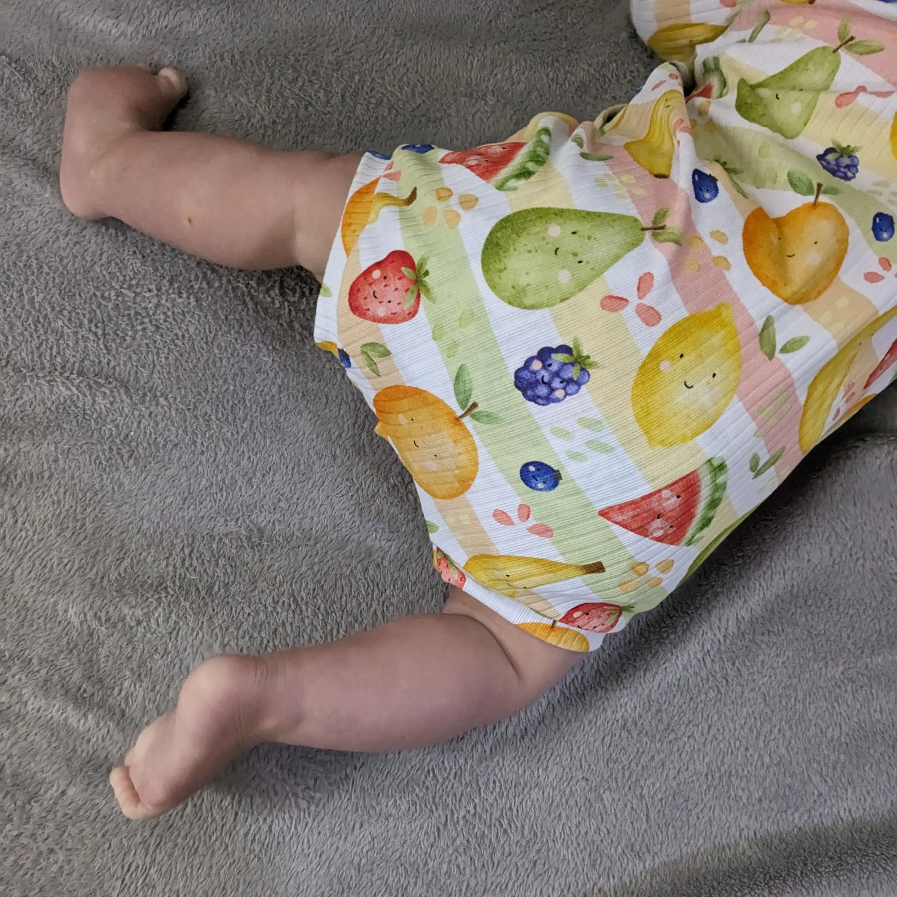 Wrap romper long and short