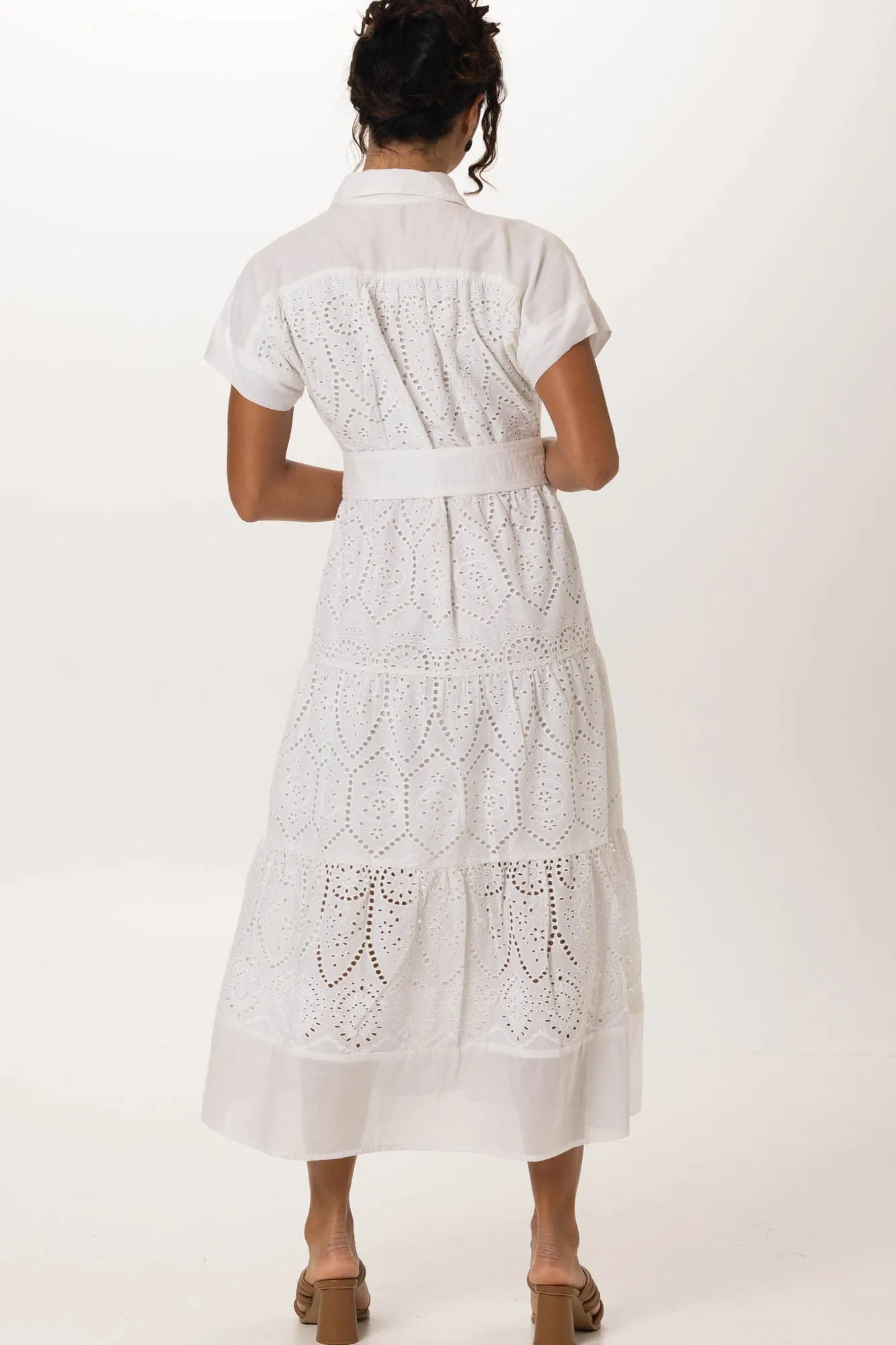 Wren Maxi White Embroidery